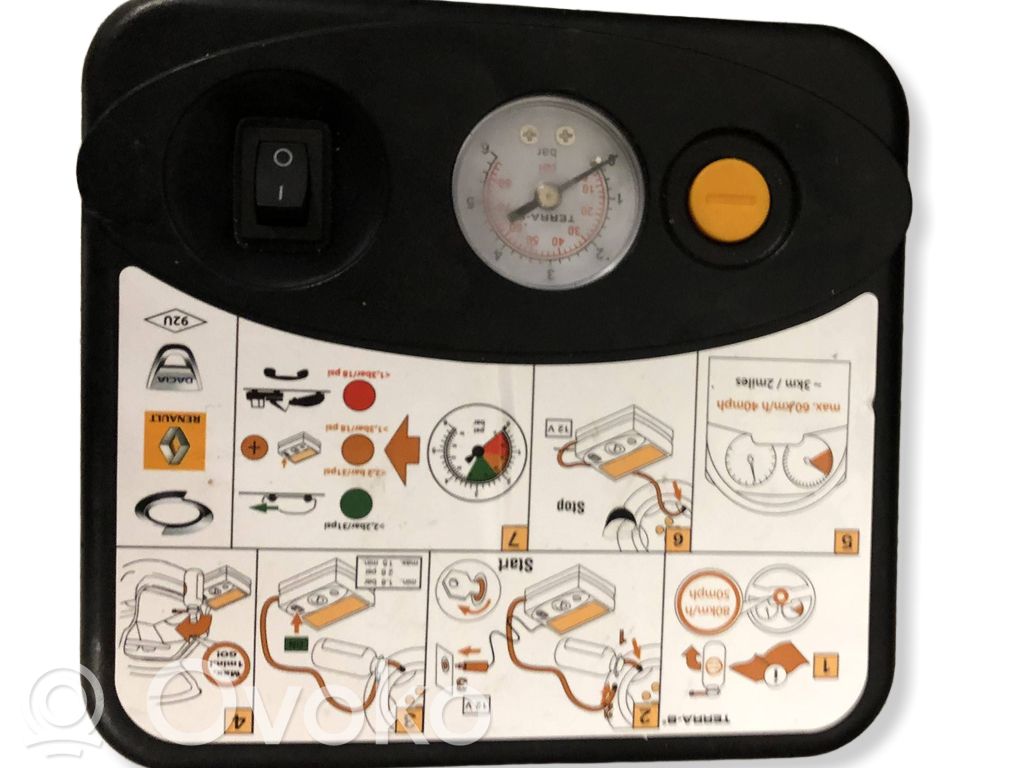 Opel Mokka B Tire air pump compressor 