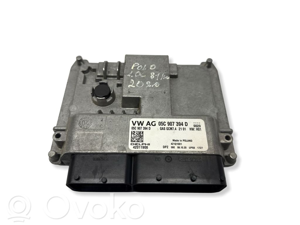 Volkswagen Polo VI Engine control unit/module 
