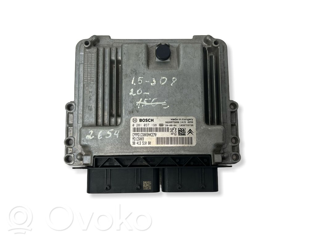 Citroen C4 III e-C4 Engine control unit/module 