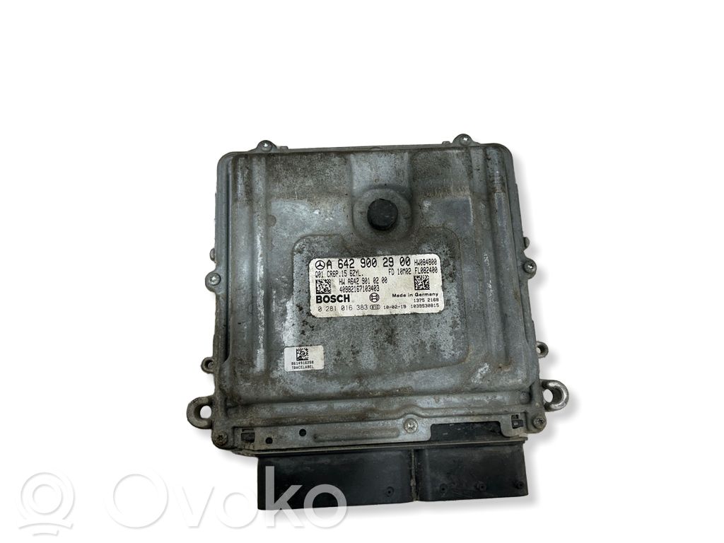 Mercedes-Benz ML W164 Sterownik / Moduł ECU 