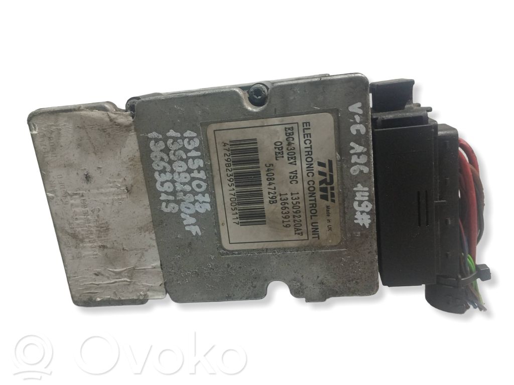 Opel Vectra C Bomba de ABS 