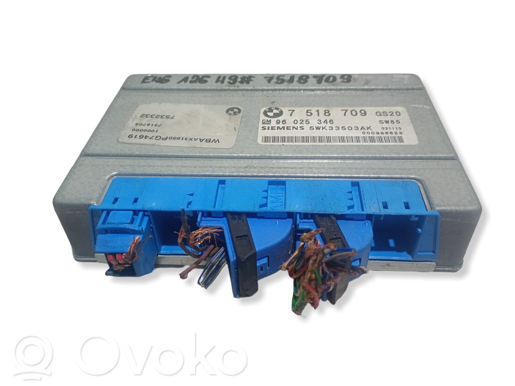 Gearbox control unit/module   7518709,5WK33503AK,96025346