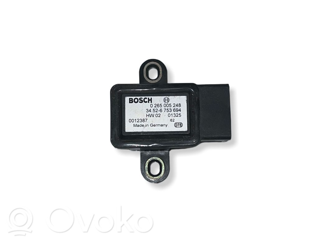 ESP Drehratensensor Querbeschleunigungssensor   0265005248,00123870