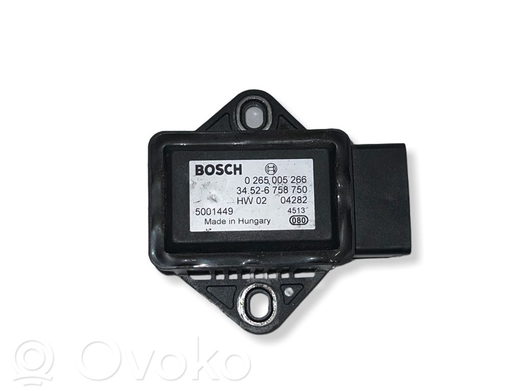 ESP acceleration yaw rate sensor   0265005266,5001449