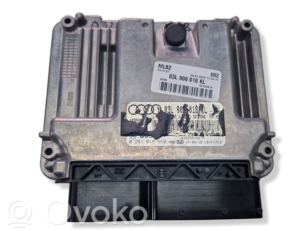 Engine control unit/module   03L906018KL,03L906018AL,32103618