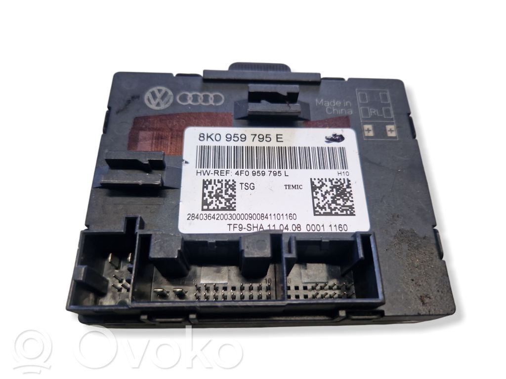 Audi A4 S4 B8 8K Unité de commande module de porte 