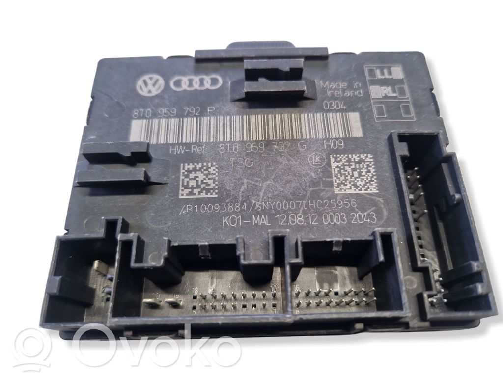 Audi A4 S4 B8 8K Unitate/modul comandă uși 