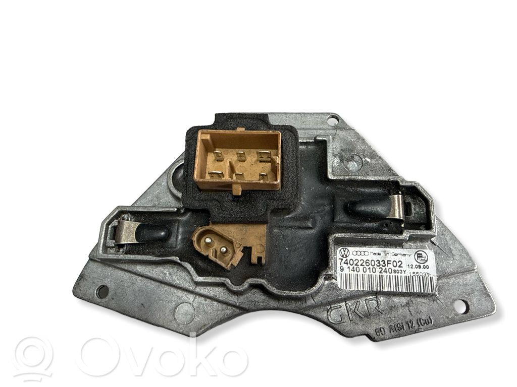 Volkswagen PASSAT B5.5 Motor aerotermă/rezistor ventilator 