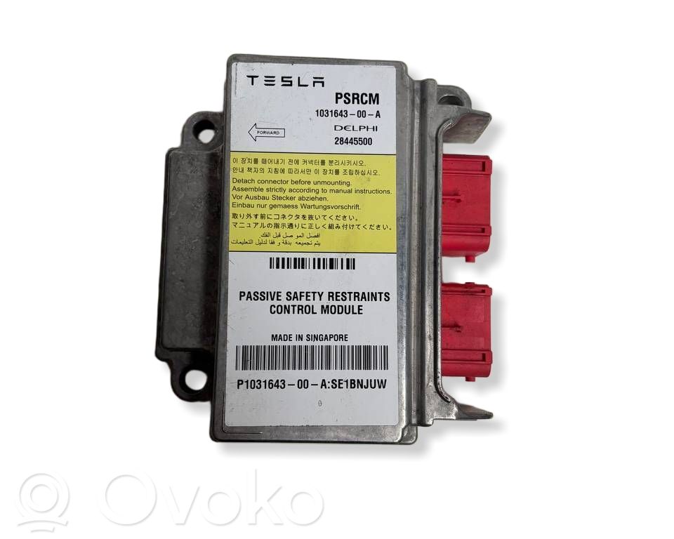 Tesla Model S Sterownik / Moduł Airbag 
