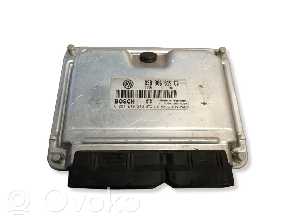 Engine control unit/module   038906019CD,0281010218,28SA4308