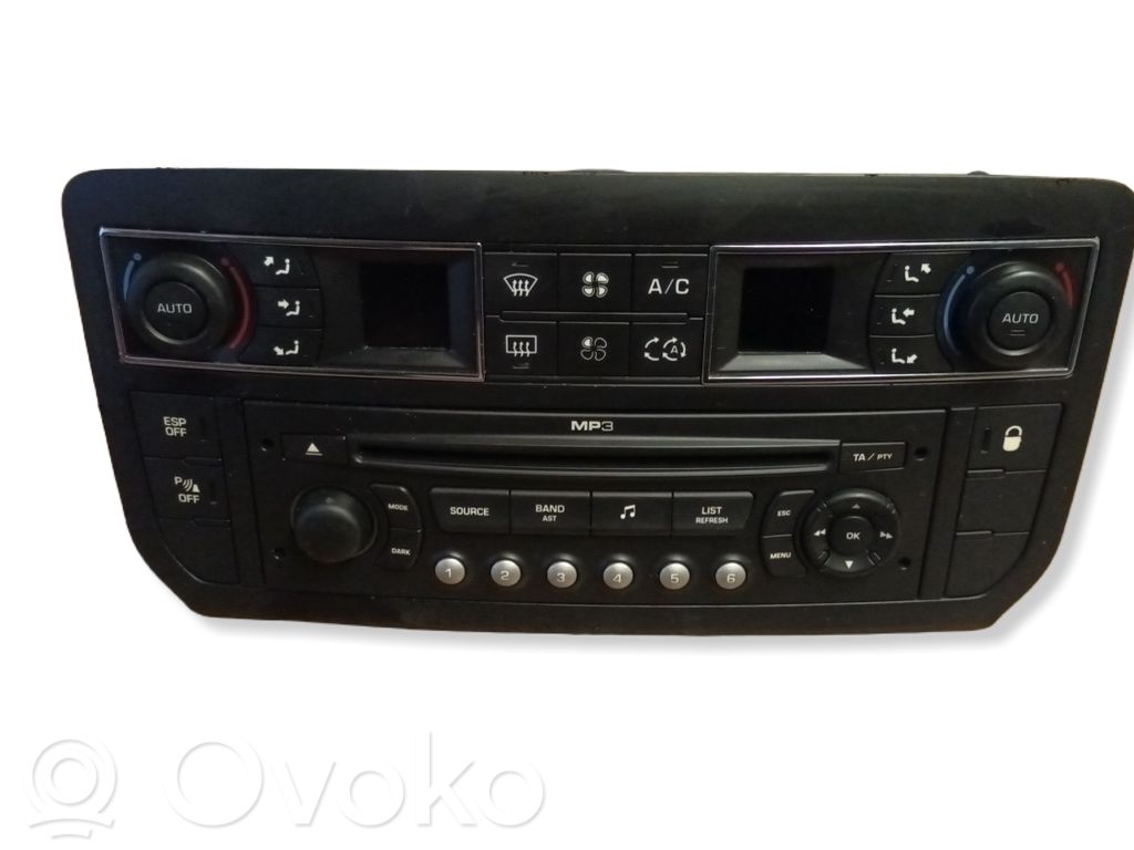 Climate control unit   96829415ZD,K32260060019,5HB00933207,9663938770