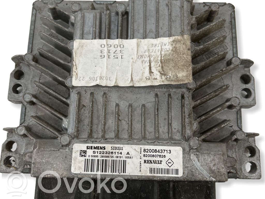 Renault Kangoo II Engine control unit/module 