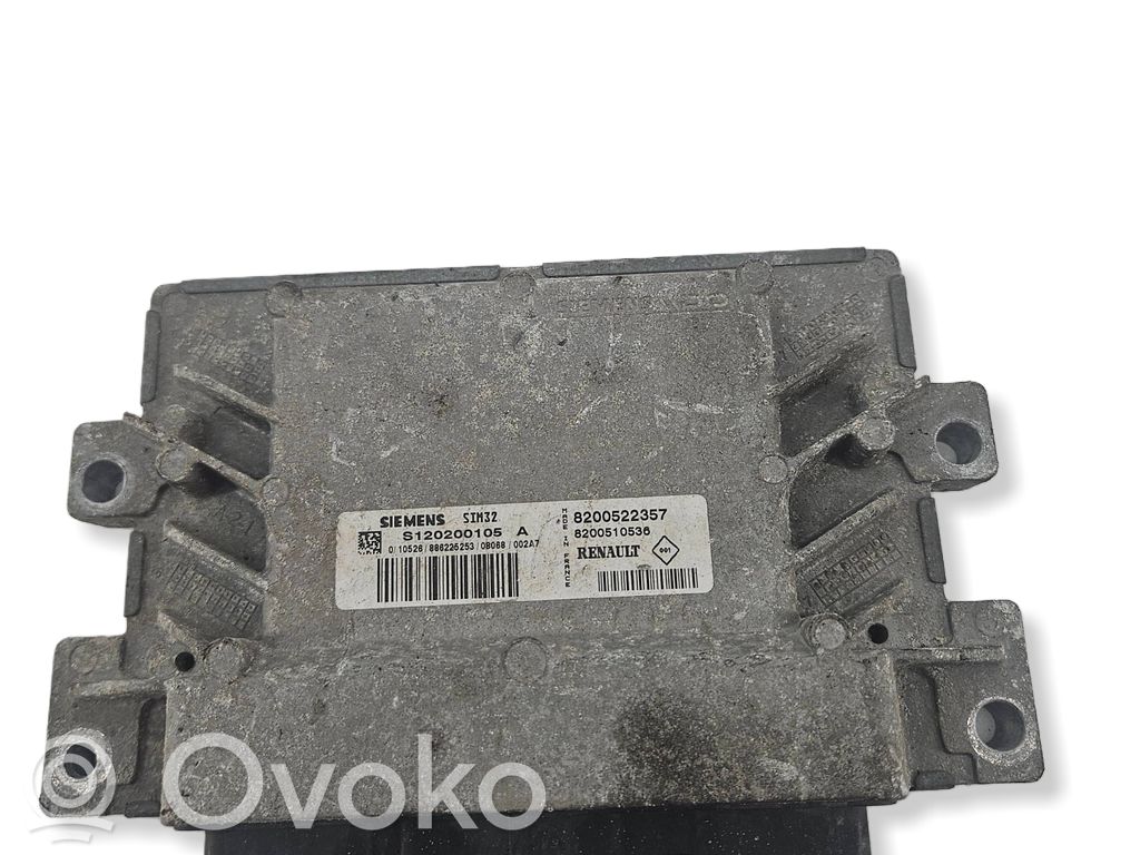 Engine control unit/module   8200522357,8200510536,S120200105A