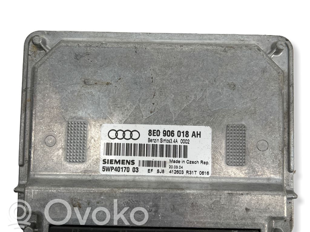 Audi A4 S4 B6 8E 8H Engine control unit/module 
