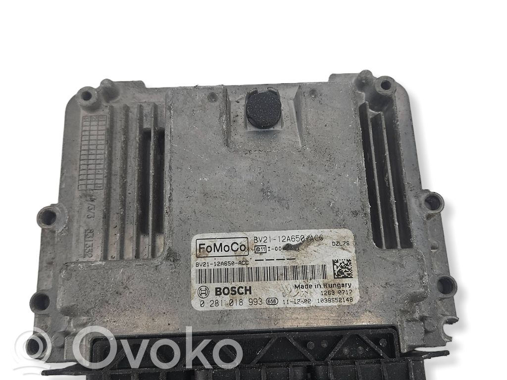 Ford Fiesta Engine control unit/module 