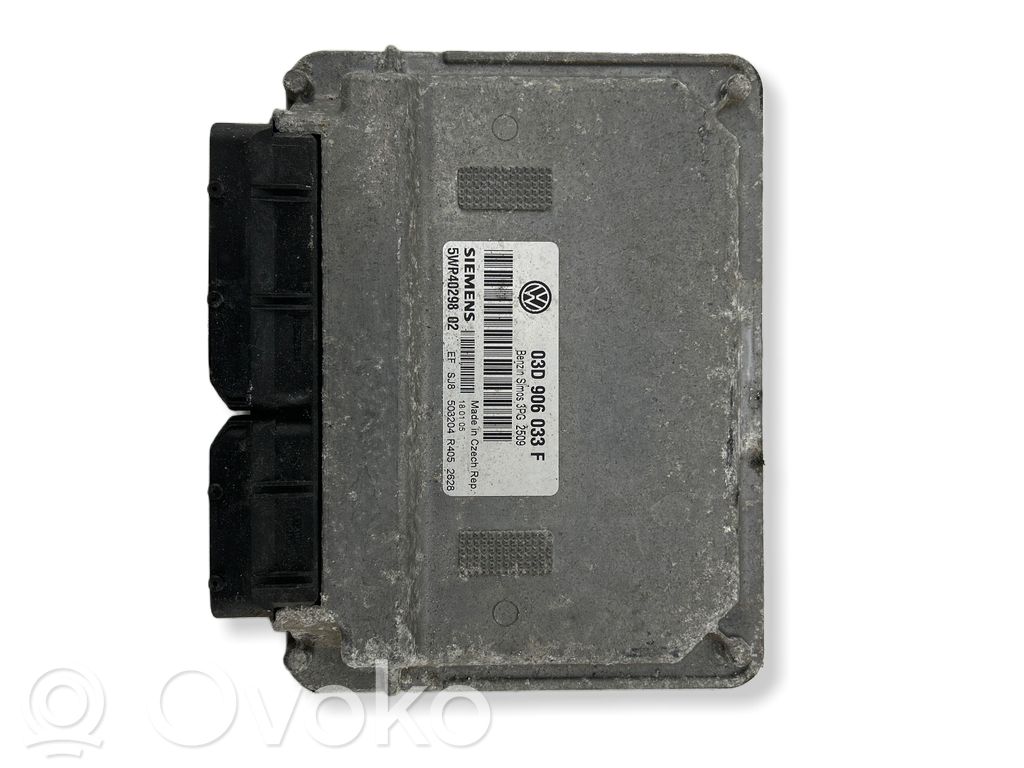 Engine control unit/module   03D906033F,3PG2509,5WP4029802