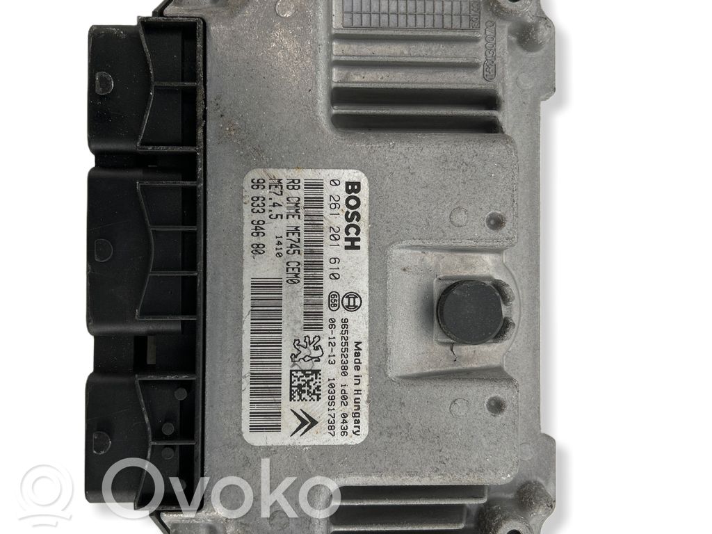 Citroen C4 Grand Picasso Engine control unit/module 