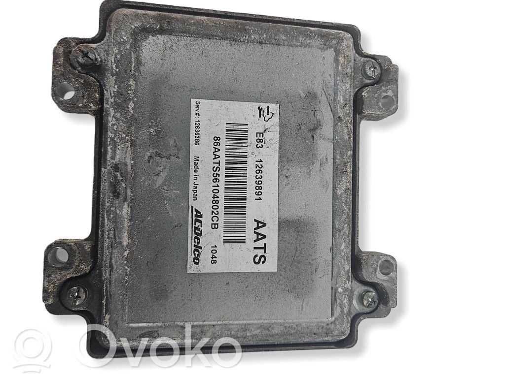 Engine control unit/module   12639891,12636386,86AATS56104802CB