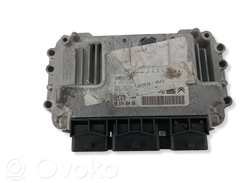 Peugeot 208 I Engine control unit/module 
