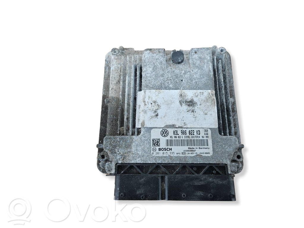 Volkswagen Scirocco Engine control unit/module 