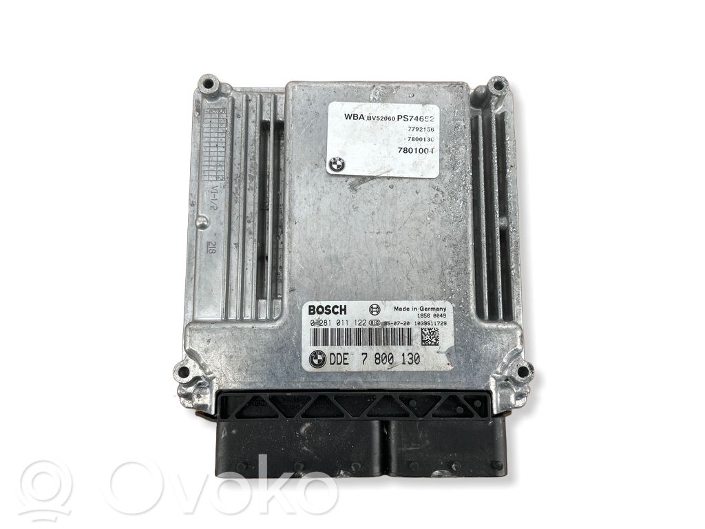 BMW X3 E83 Dzinēja vadības bloks 