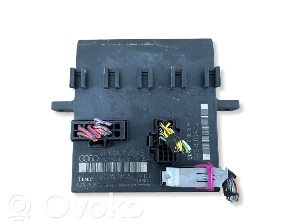 Audi A8 S8 D3 4E Komforto modulis 