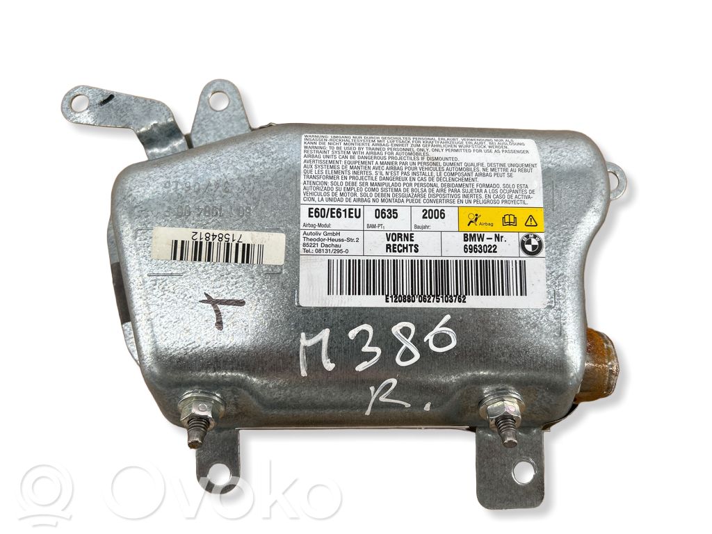 Front door airbag   E120880,60E61U,6963022