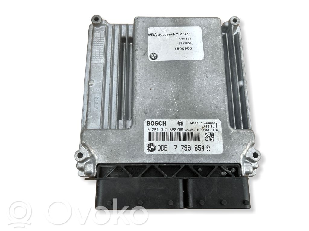BMW 1 E81 E87 Engine control unit/module 