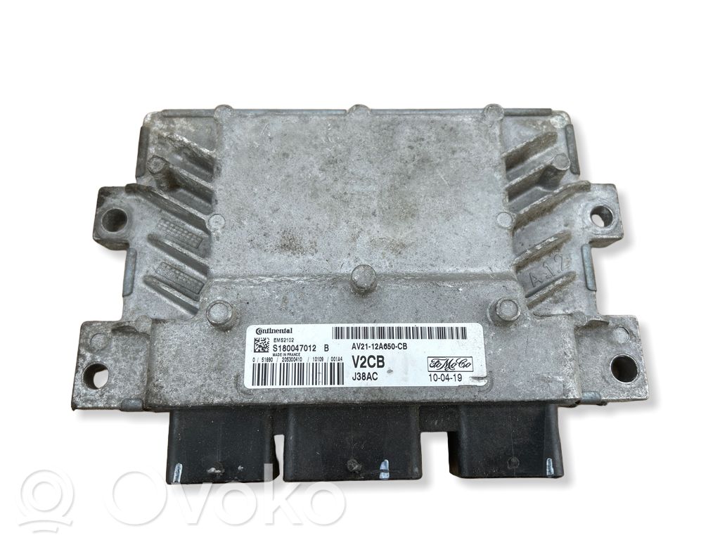 Ford Fiesta Engine control unit/module 