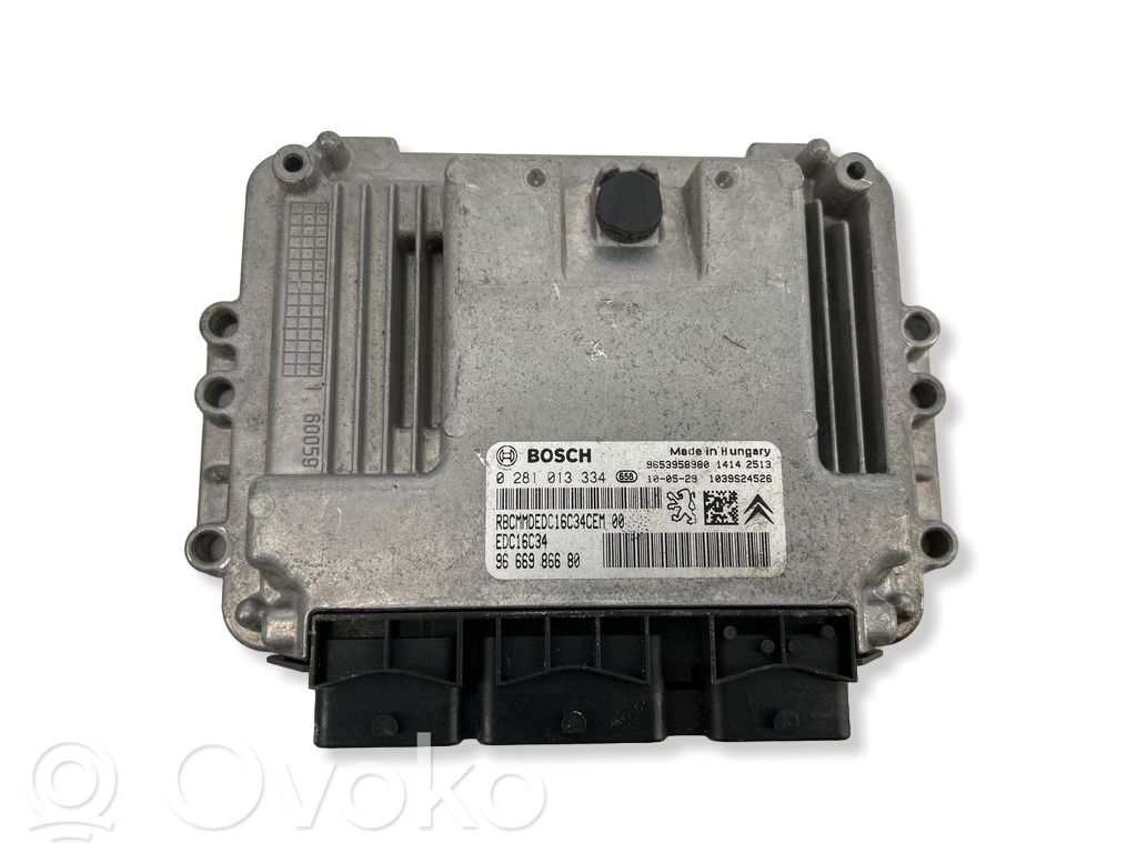 Peugeot 307 Engine control unit/module 