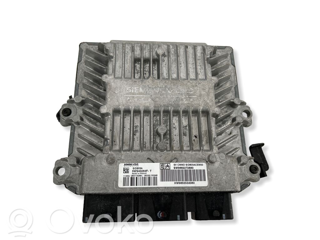 Peugeot 407 Engine control unit/module 