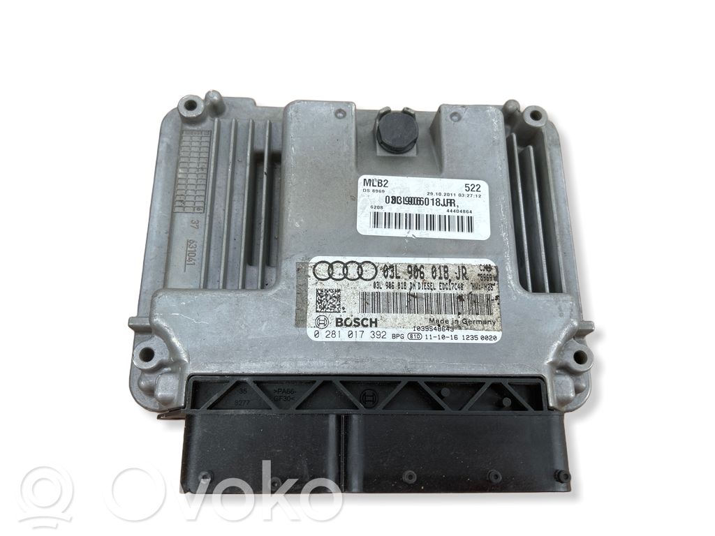 Audi A4 S4 B8 8K Engine control unit/module 