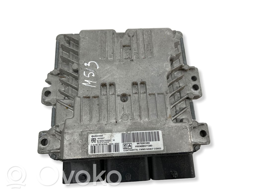 Citroen C4 I Picasso Engine control unit/module 