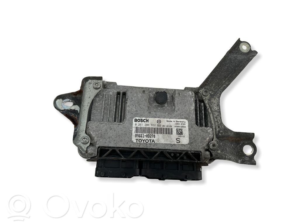 Toyota Yaris Engine control unit/module 