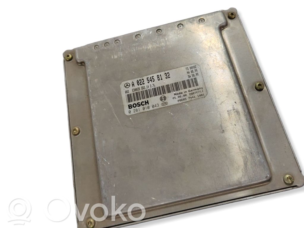 Mercedes-Benz E W210 Engine control unit/module 