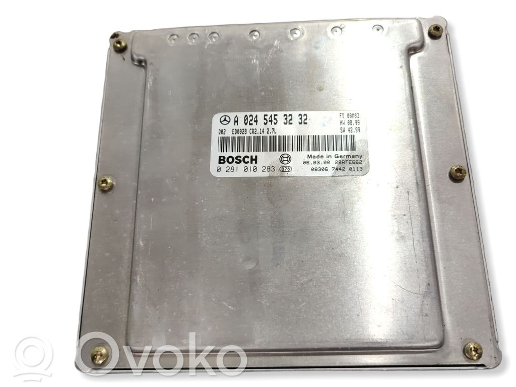 Mercedes-Benz ML W163 Engine control unit/module 