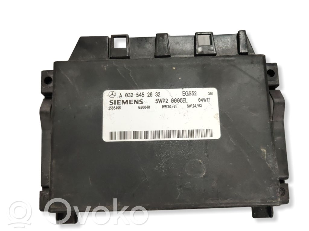 Mercedes-Benz E W211 Gearbox control unit/module 