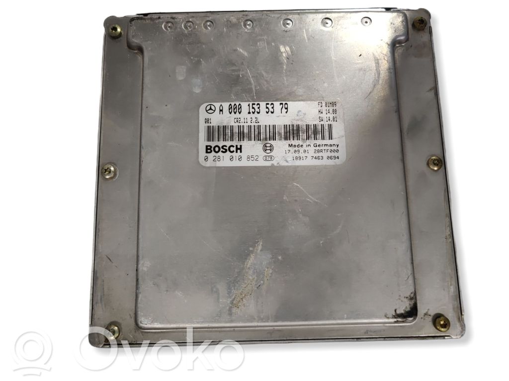 Mercedes-Benz C W203 Engine control unit/module 