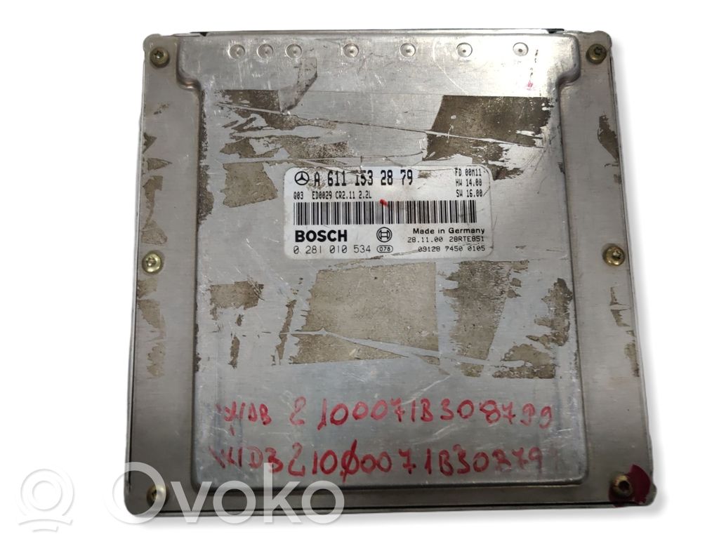 Mercedes-Benz C W203 Engine control unit/module 