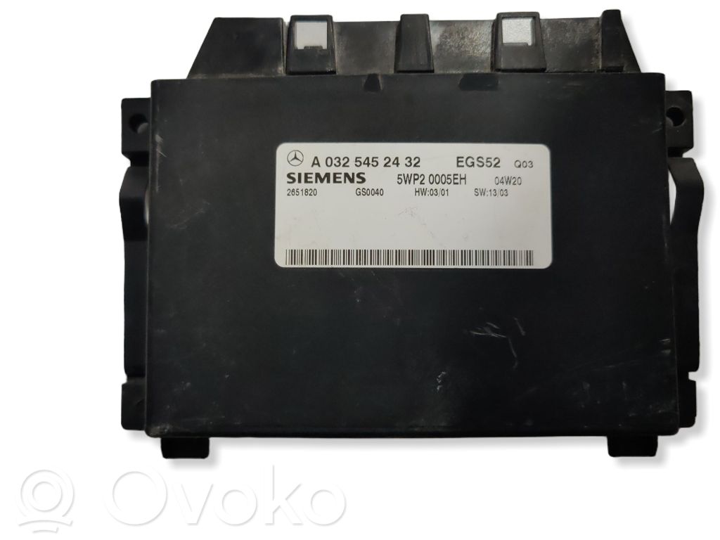 Mercedes-Benz E W211 Gearbox control unit/module 