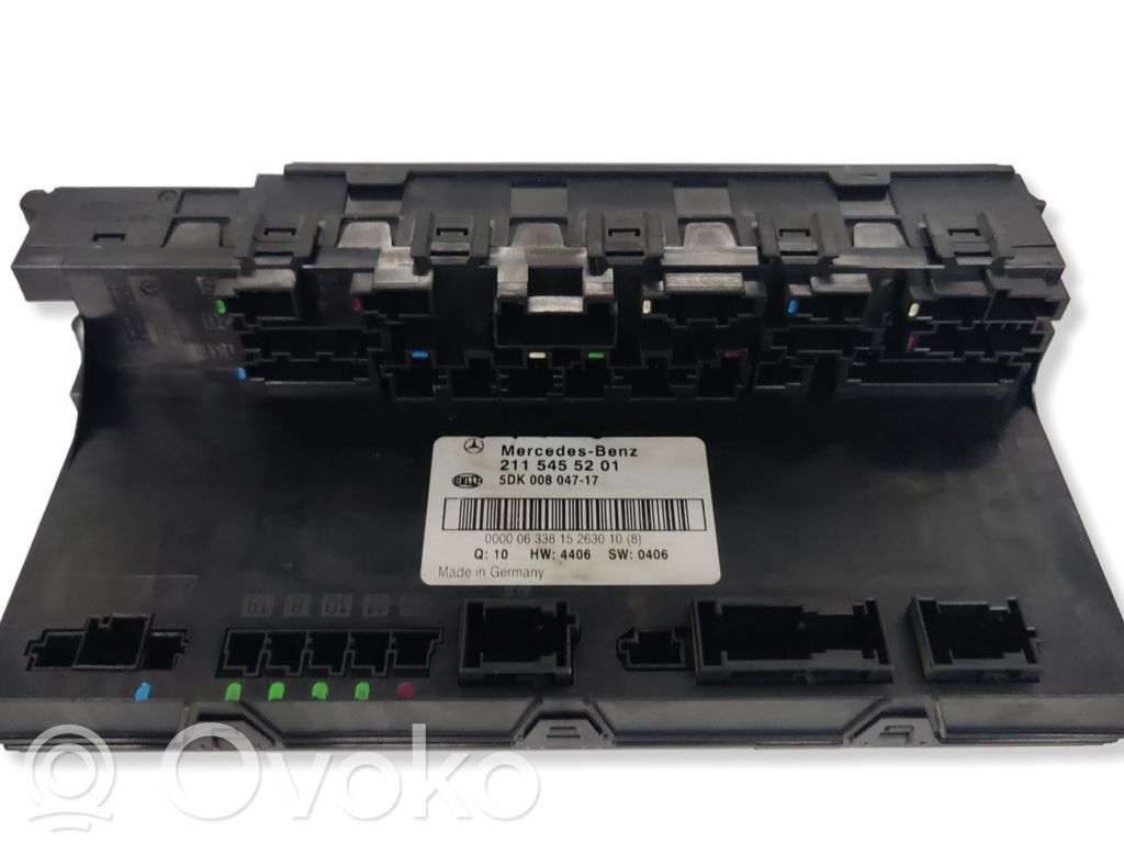 Mercedes-Benz E W211 Unidad de control SAM 