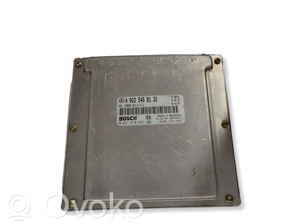 Mercedes-Benz E W210 Engine control unit/module 