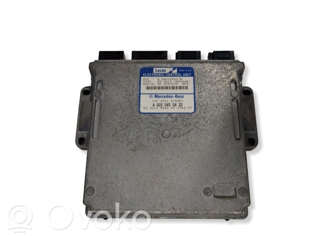 Mercedes-Benz E W212 Engine control unit/module 