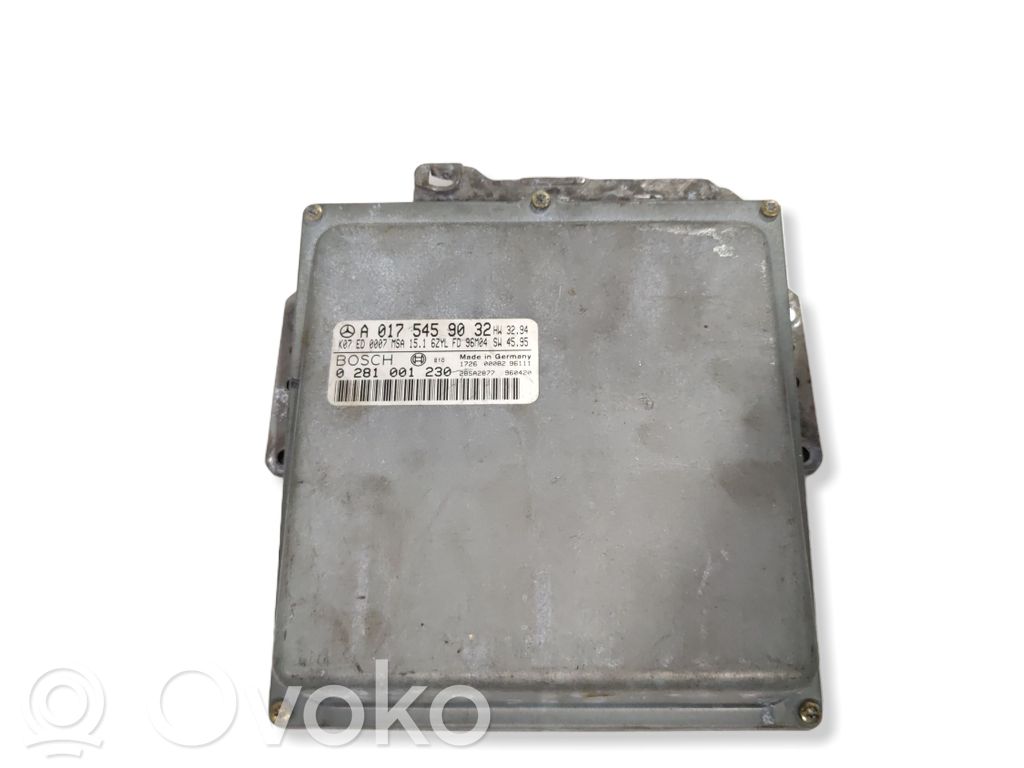 Mercedes-Benz E W212 Engine control unit/module 