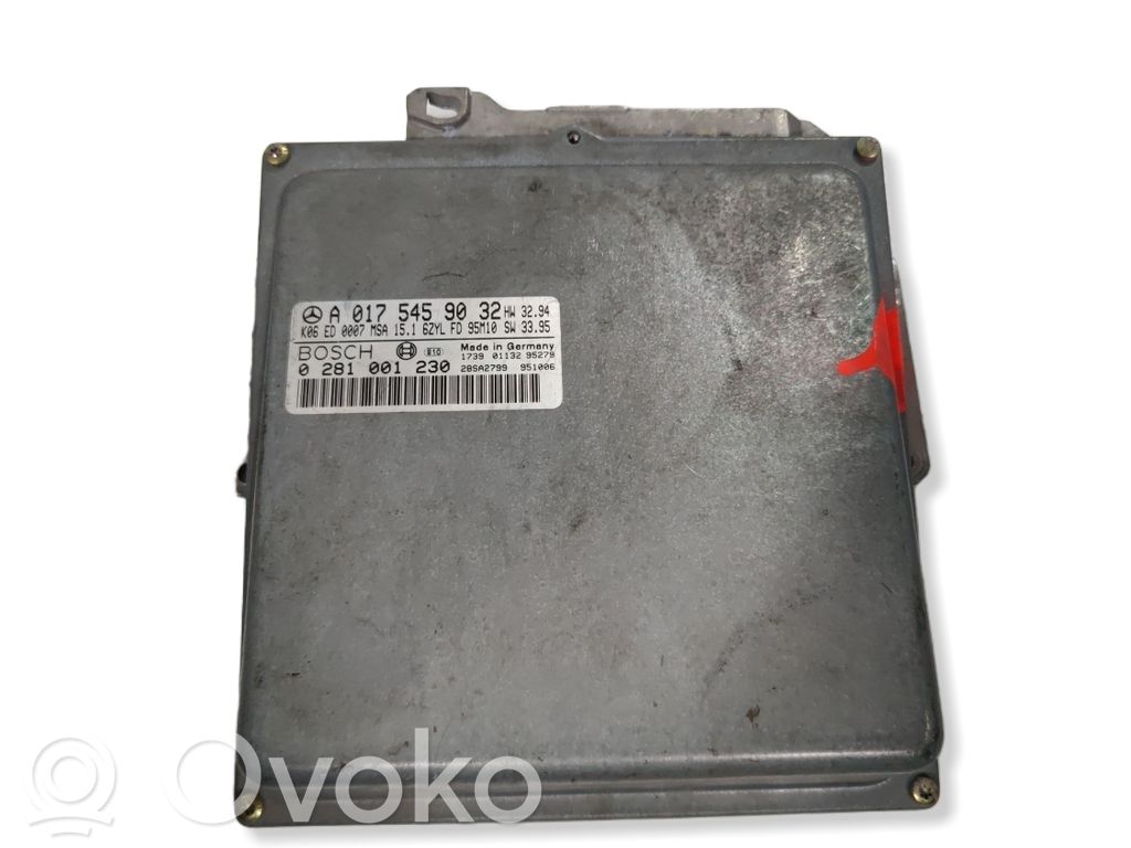 Mercedes-Benz E W212 Engine control unit/module 