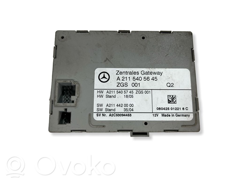 Mercedes-Benz CLS AMG C219 Modul control gateway 