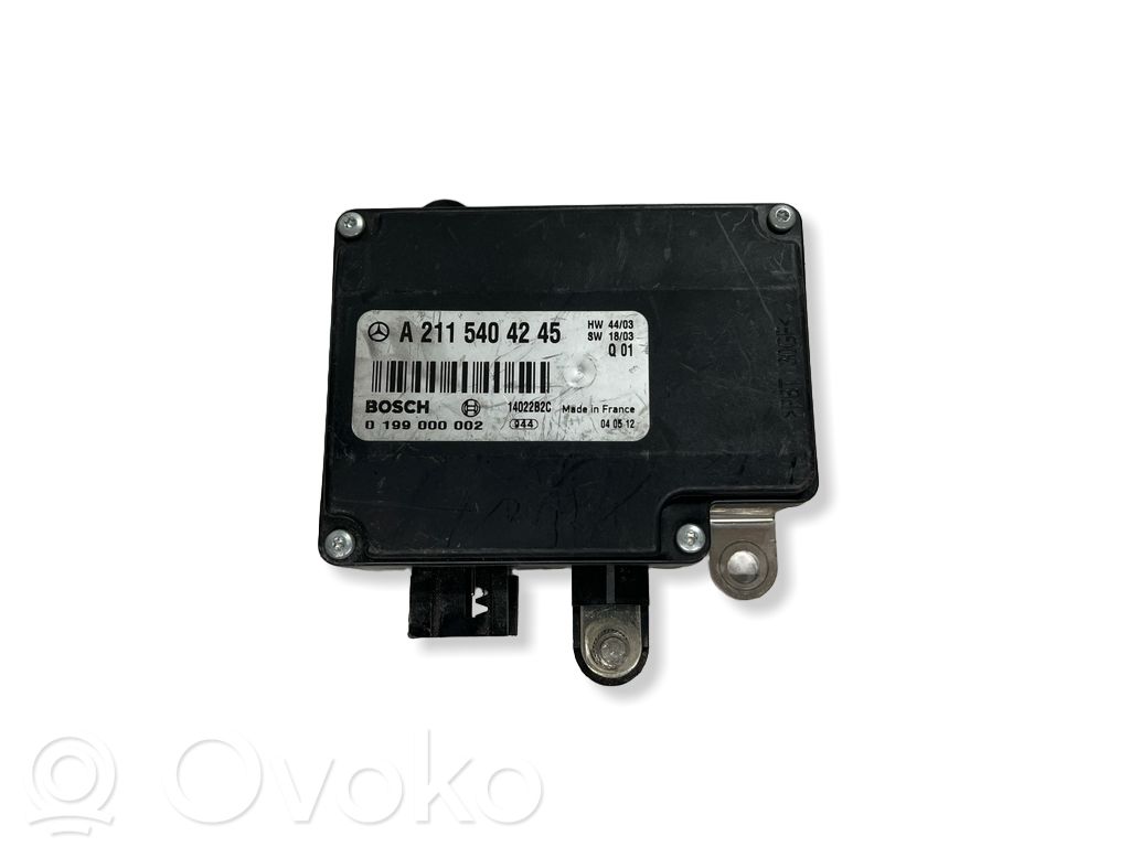 Mercedes-Benz E W211 Battery control module 