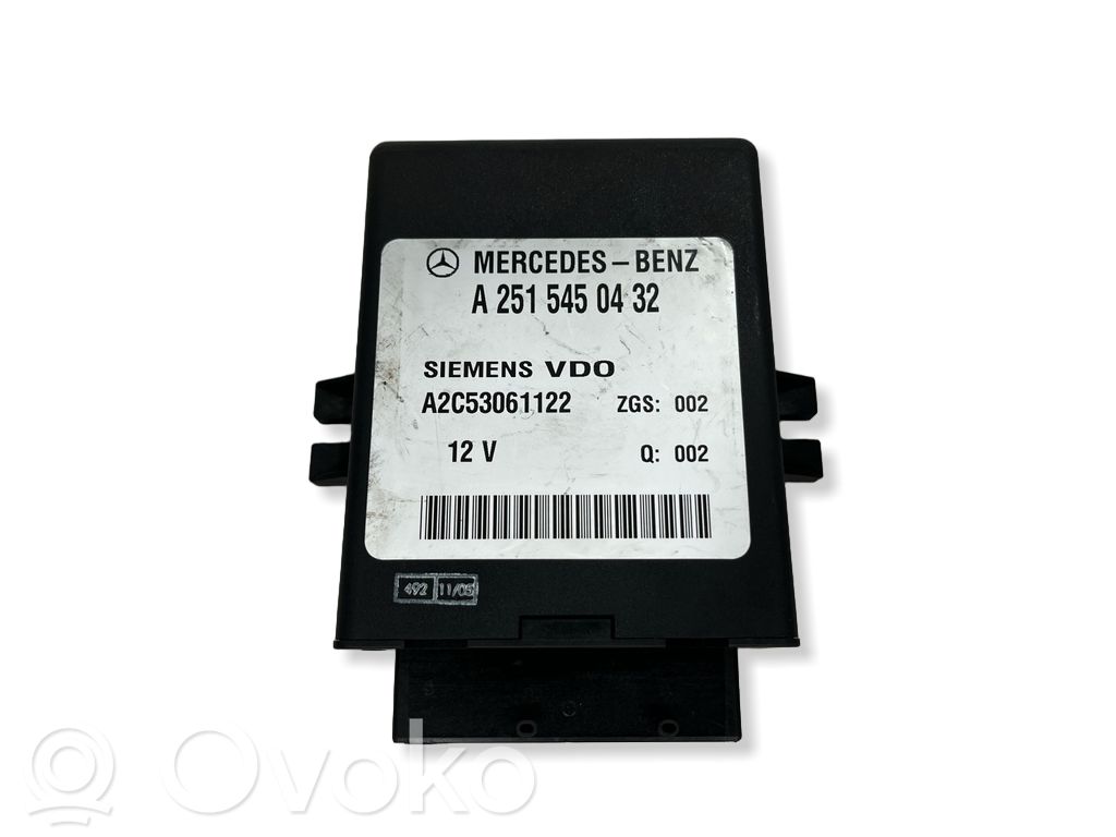 Mercedes-Benz CL C215 Suspension control unit/module 