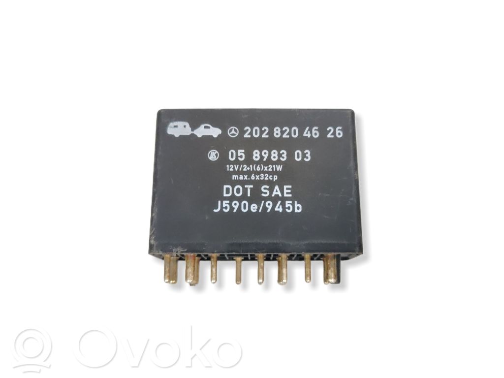 Mercedes-Benz C W202 Unidad de control/módulo de la barra de remolque 