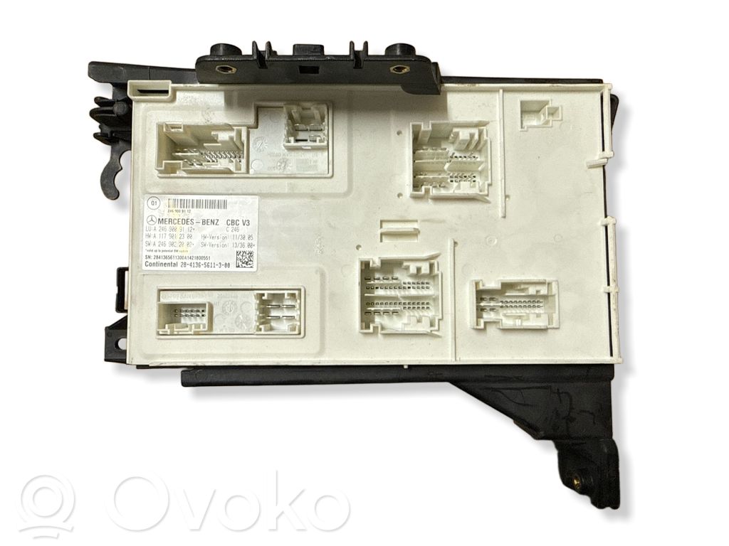Mercedes-Benz A W176 Moduł / Sterownik komfortu 